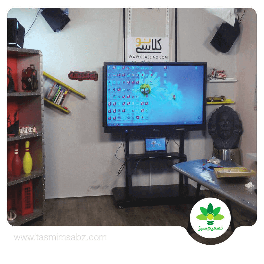 مانیتور لمسی 65 اینچ برای مجموعه کلاسینو