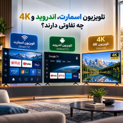 تلویزیون اسمارت، اندروید و 4K چه تفاوتی دارند؟